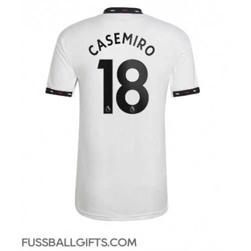 Manchester United Casemiro #18 Fußballbekleidung Auswärtstrikot 2022-23 Kurzarm